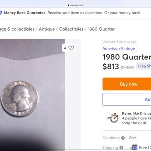 1980 vintage quarter